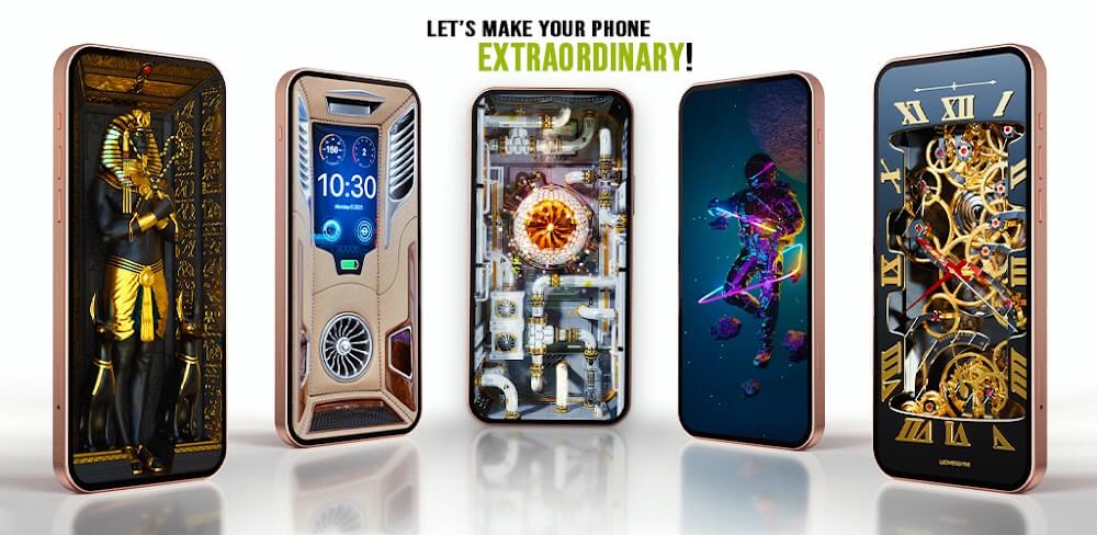 Wave Live Wallpapers Maker 3D screenshot 1