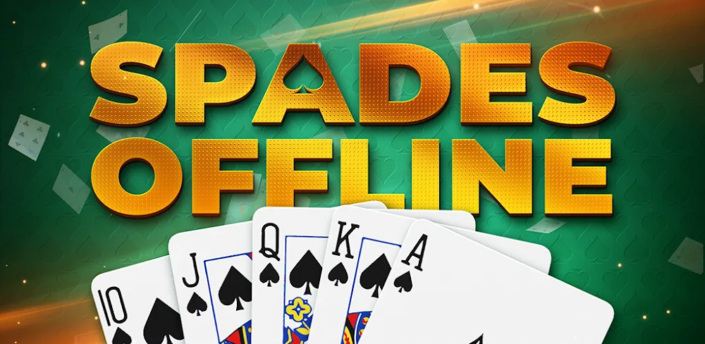 Aperçu du gameplay de Spades Offline Card Game 1
