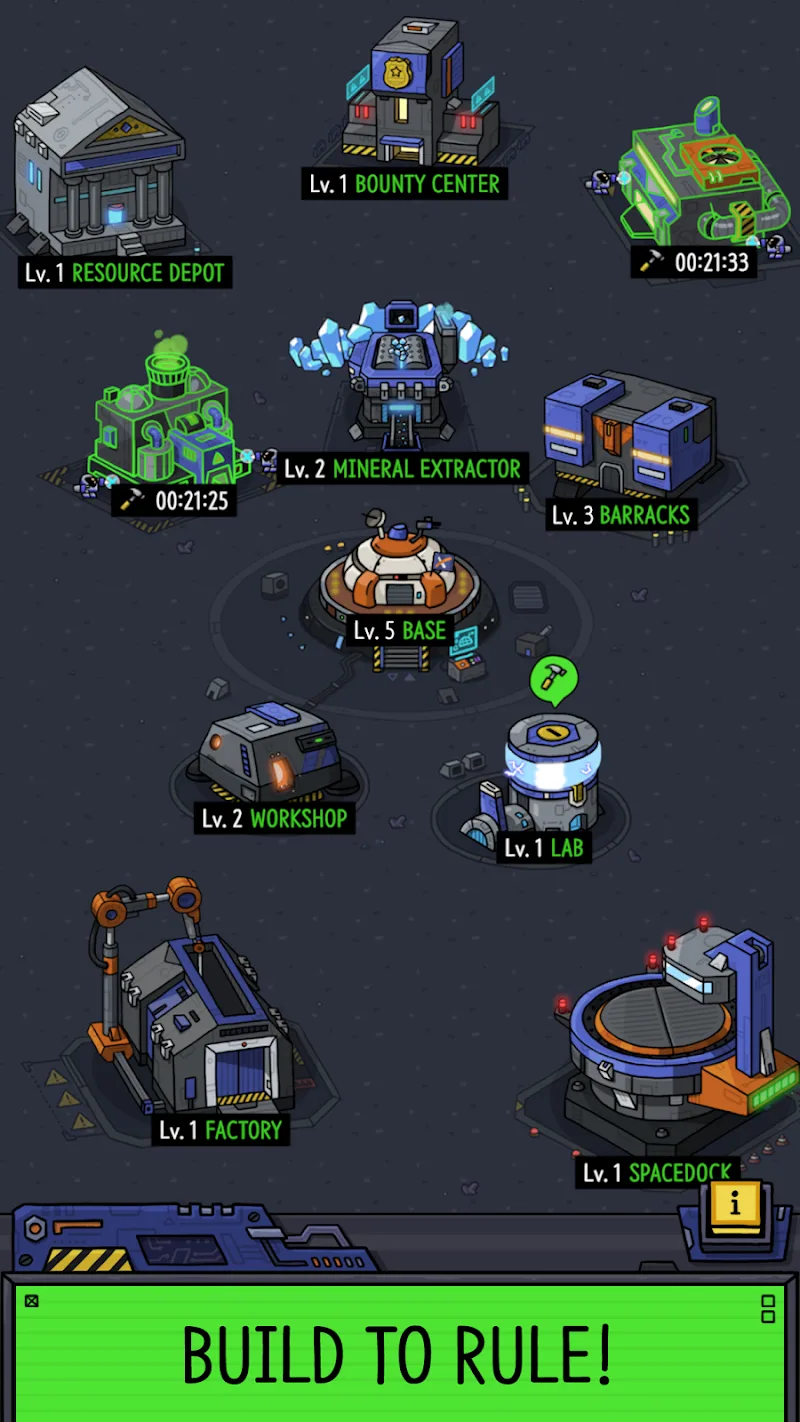 SpaceXYZ MOD APK: Idle Tower Defense Capture d'écran 4
