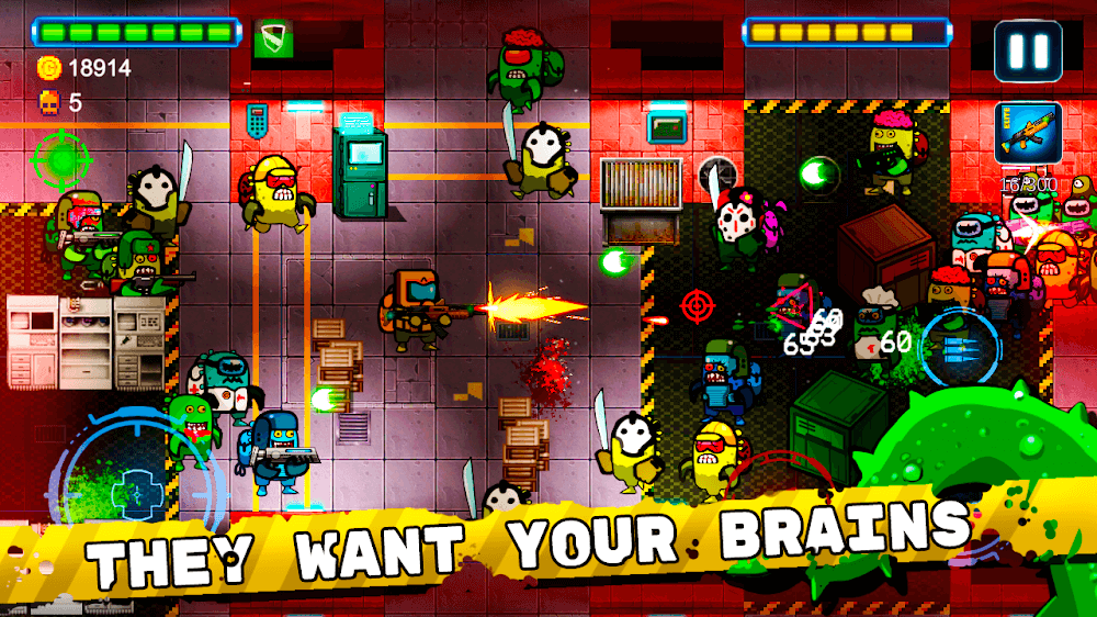 Capture d'écran 5 de Space Zombie Shooter: Survival