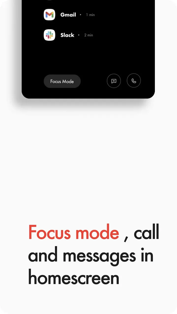 Flow Minimalist Launcher app preview 3