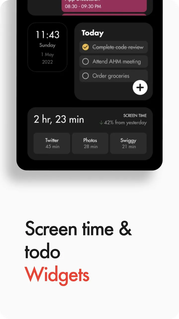 Flow Minimalist Launcher app preview 2
