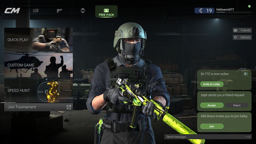 Captura de tela 4 do gameplay de Combat Master Mobile FPS