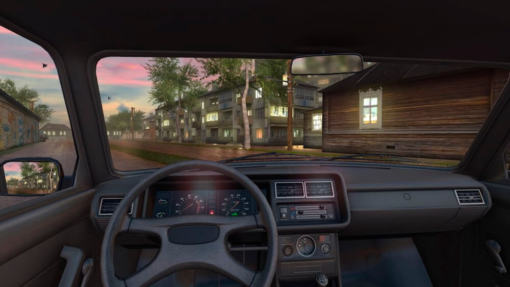 Captura de pantalla del juego Traffic Racer Russian Village 5