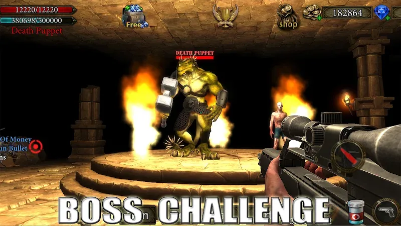Dungeon Shooter: Dark Temple gameplay screenshot 3