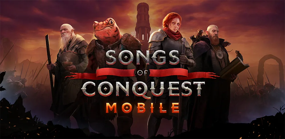 Captura de pantalla del juego de Songs of Conquest Mobile 1
