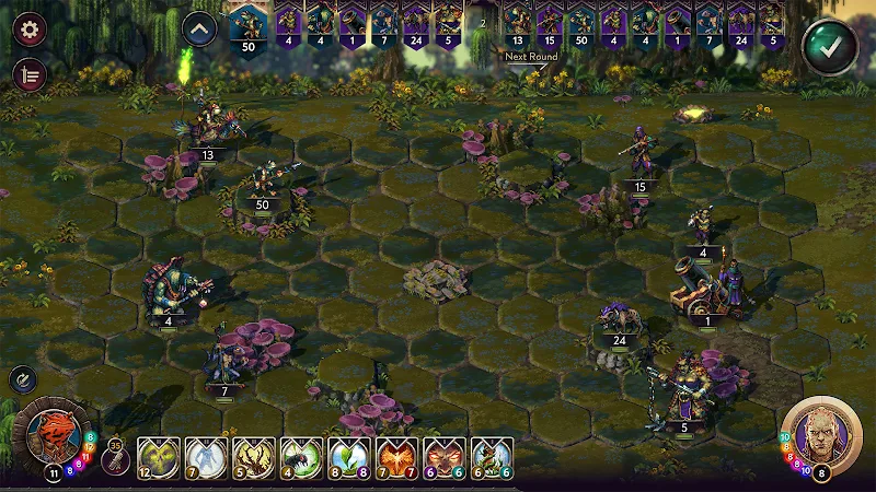 Captura de pantalla del juego de Songs of Conquest Mobile 3