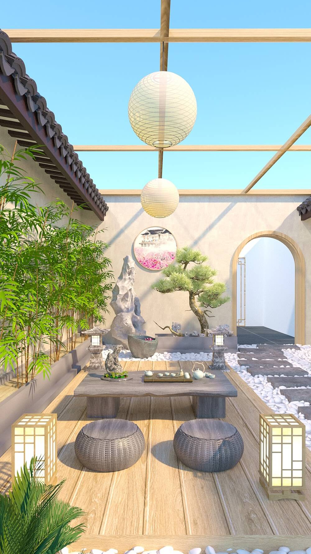 Solitaire Zen Home Design Screenshot 2
