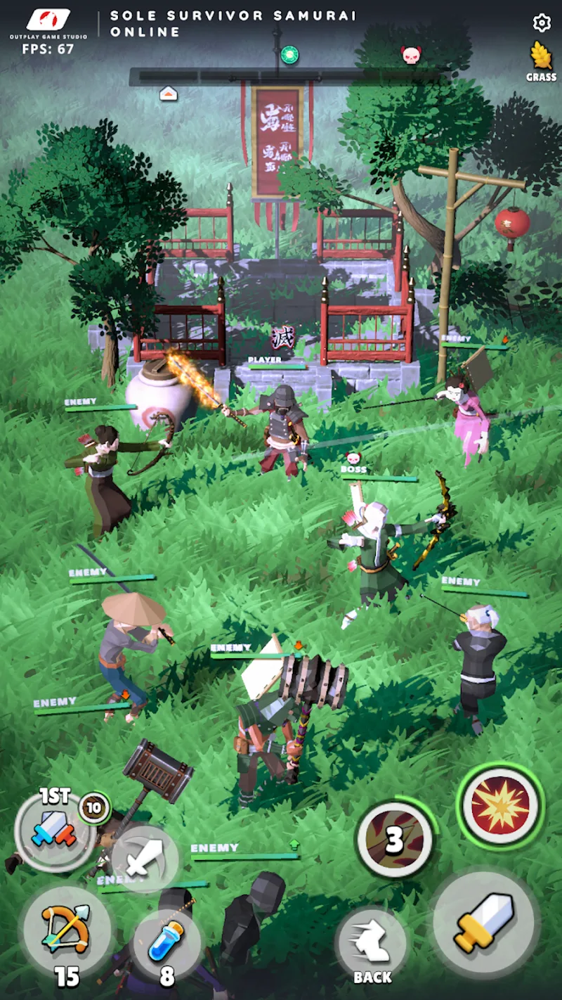 Sole Survivor Samurai Online gameplay screenshot 4