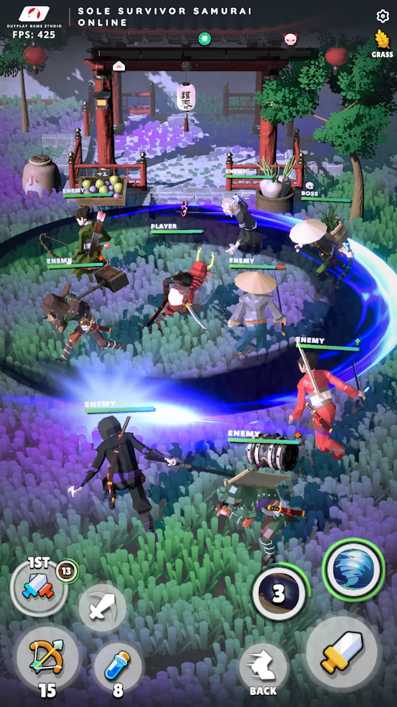 Sole Survivor Samurai Online gameplay screenshot 3