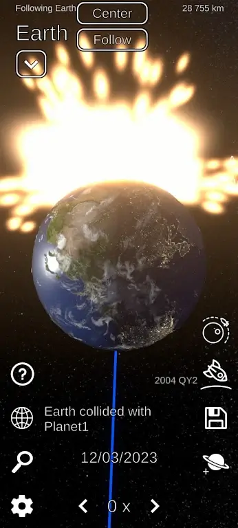 Captura de pantalla 4 de Solar System Simulator