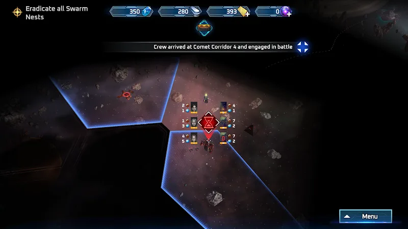 Captura de pantalla del juego de Sol Frontiers 4