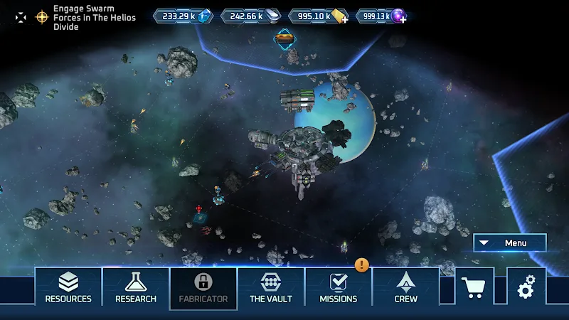 Captura de pantalla del juego de Sol Frontiers 2