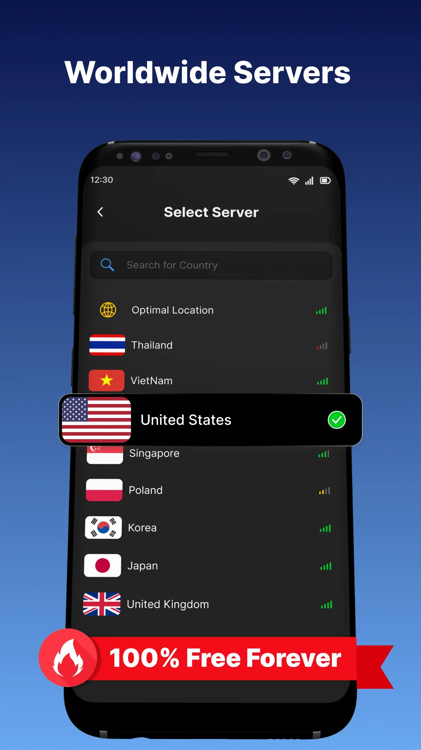 Troy VPN: Secure VPN & Fast preview screenshot 1