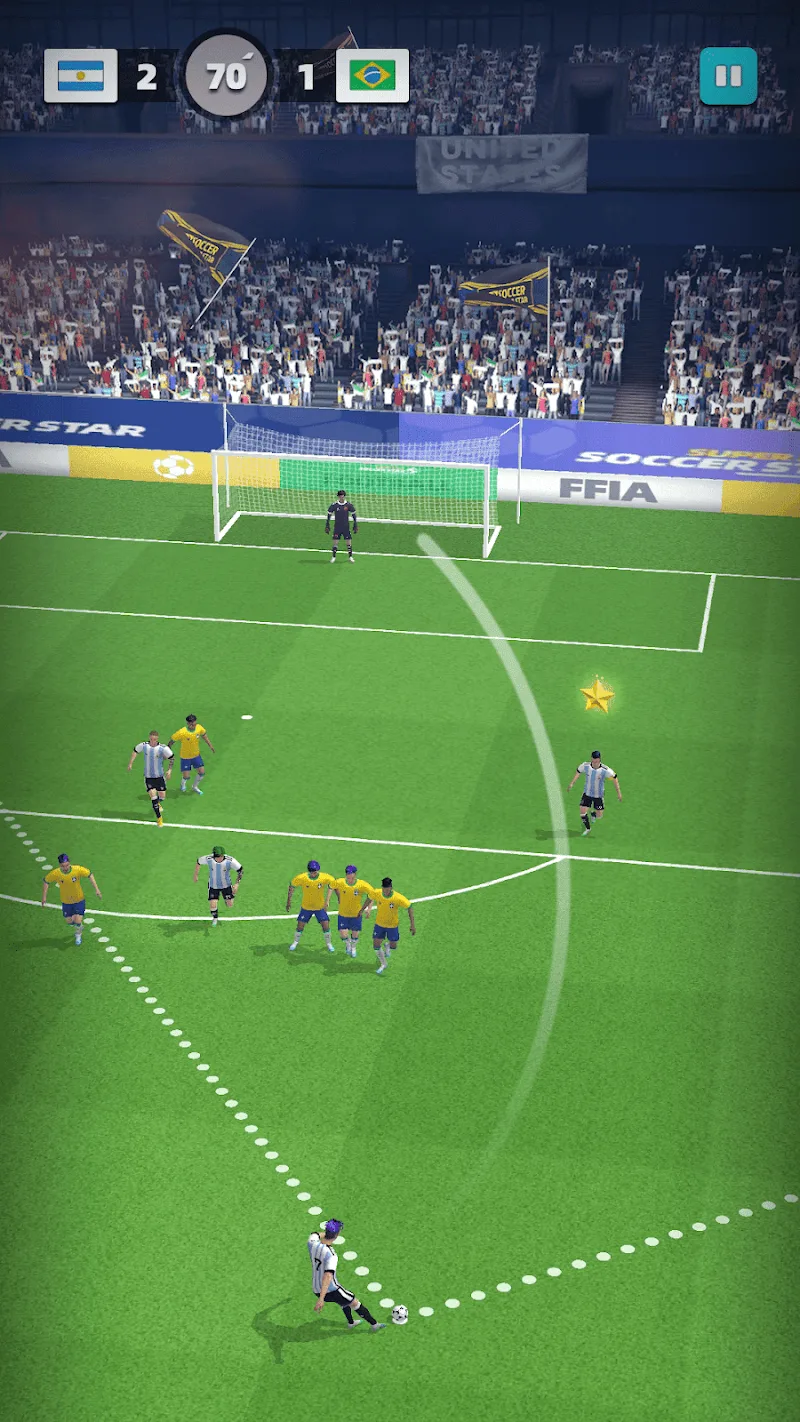 Captura de pantalla de Soccer Master 6