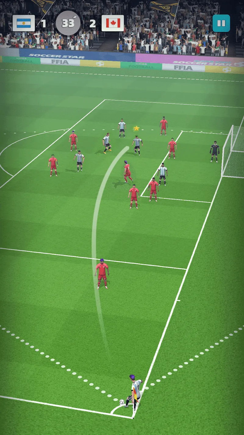 Captura de pantalla de Soccer Master 5