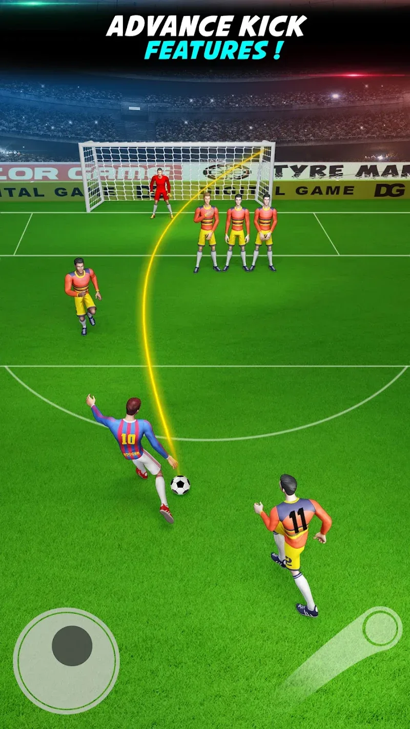 Soccer Kicks Strike Game screenshot 5
