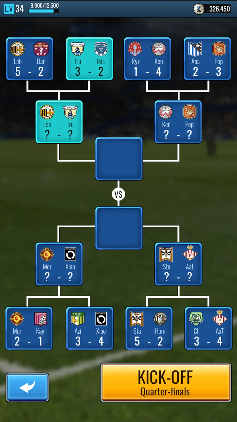 Captura de pantalla de Soccer Collector: Build Team 6