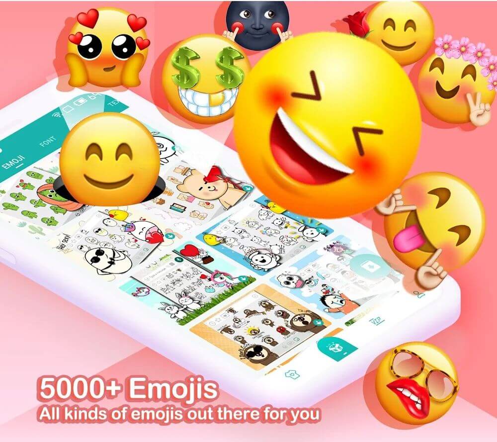 Kika Keyboard preview screenshot 1