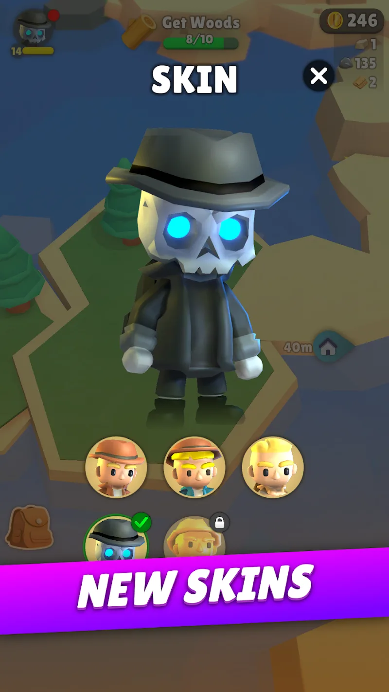 Tangkapan layar gameplay Snow Survivor 6