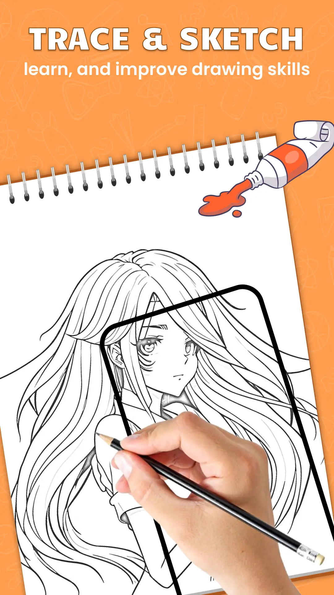 AR Draw Sketch: 3D Drawing AR captura 1