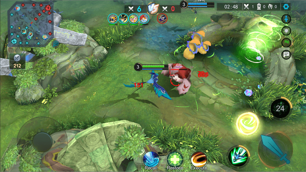 Captura de pantalla de gameplay de Sprite Legends 2