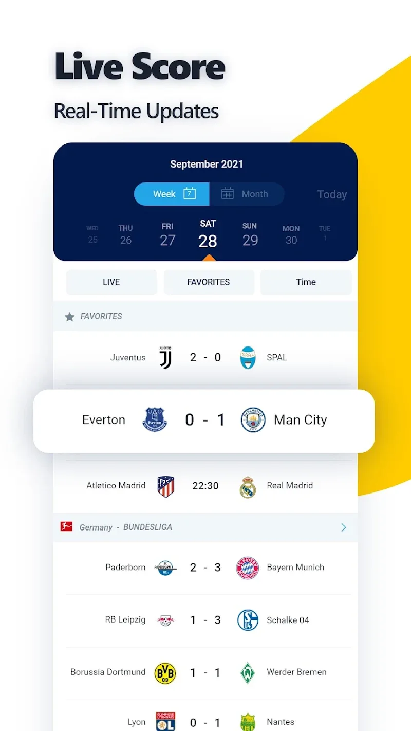 Captura de tela do app SportMob 4