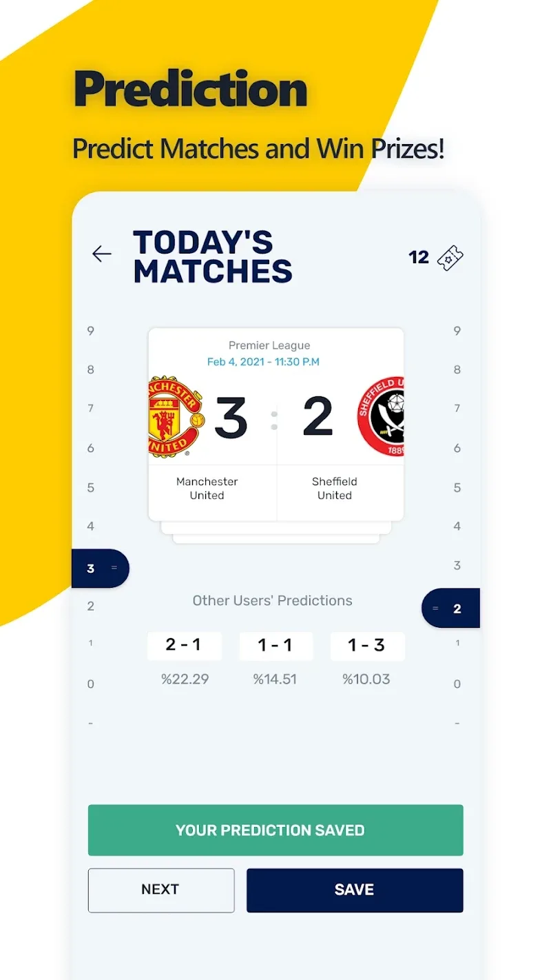 Captura de tela do app SportMob 5