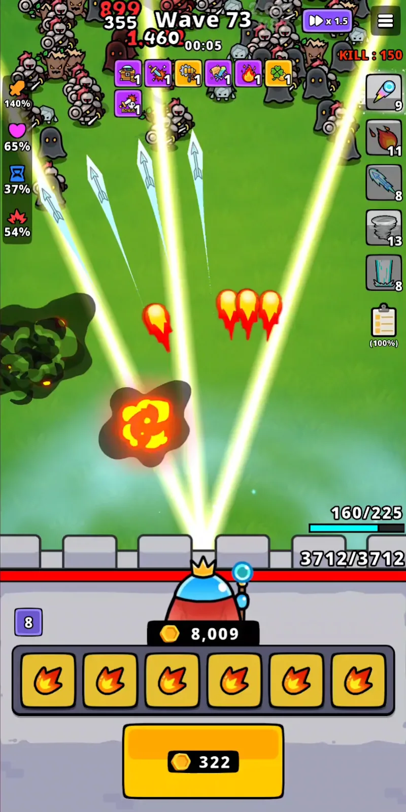 Captura de tela 4 de Spin Spin Defense