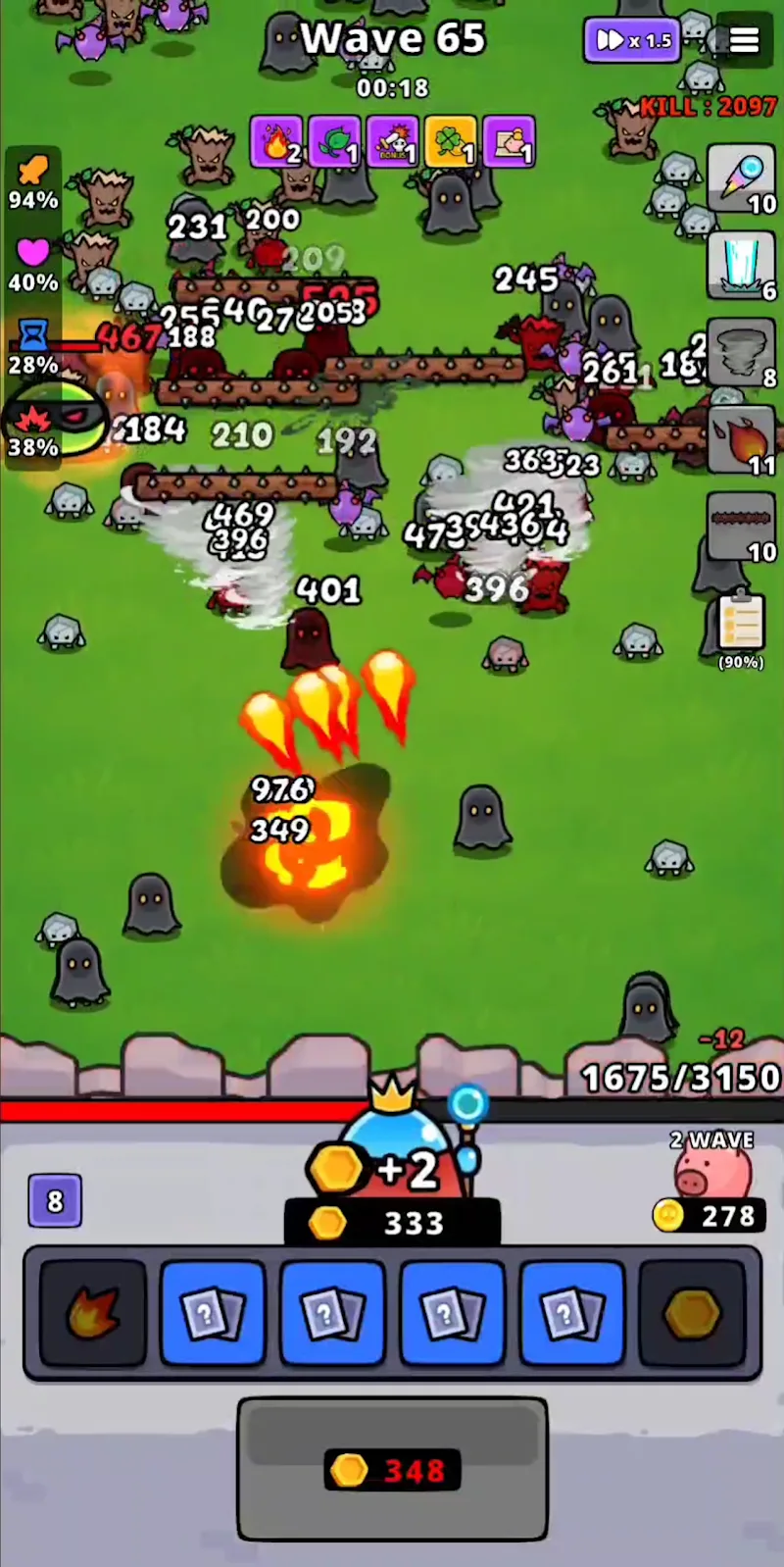 Captura de tela 3 de Spin Spin Defense