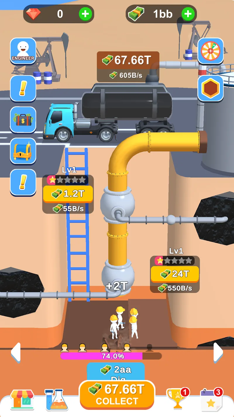 Idle Oil Well gameplay screenshot 5