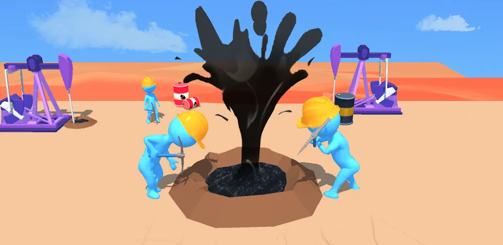 Idle Oil Well gameplay screenshot 1
