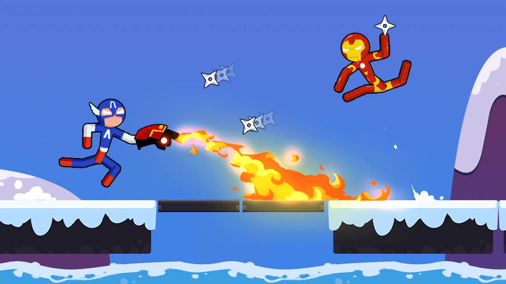 Spider Stickman Supreme gameplay preview 4