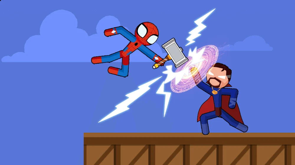 Spider Stickman Supreme gameplay preview 2