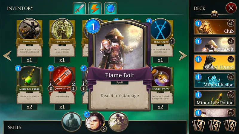 Spellsword Cards: Demontide gameplay screenshot 3