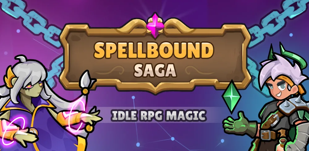 Screenshot de Spellbound Saga Idle RPG Magic 1