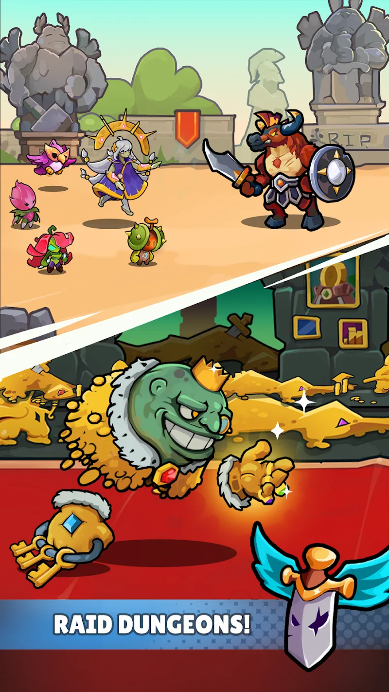 Screenshot de Spellbound Saga Idle RPG Magic 5