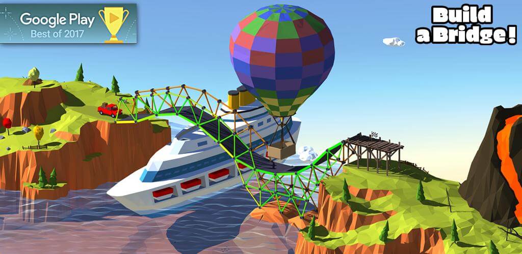 Captura de pantalla 1 de Build a Bridge!