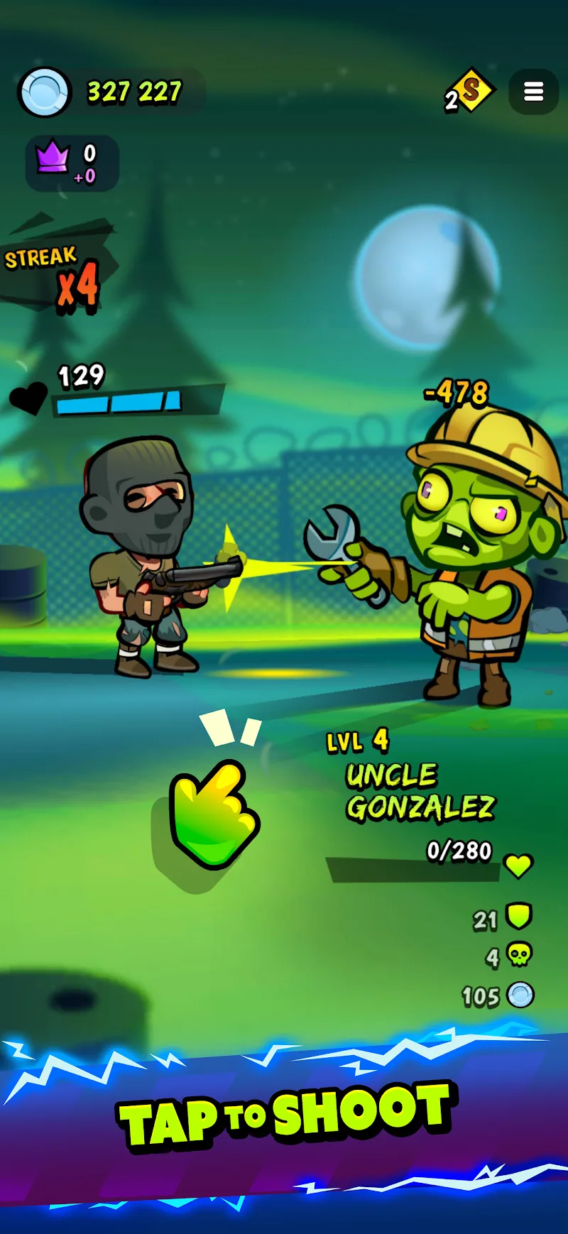Zombie Clicker gameplay preview 3