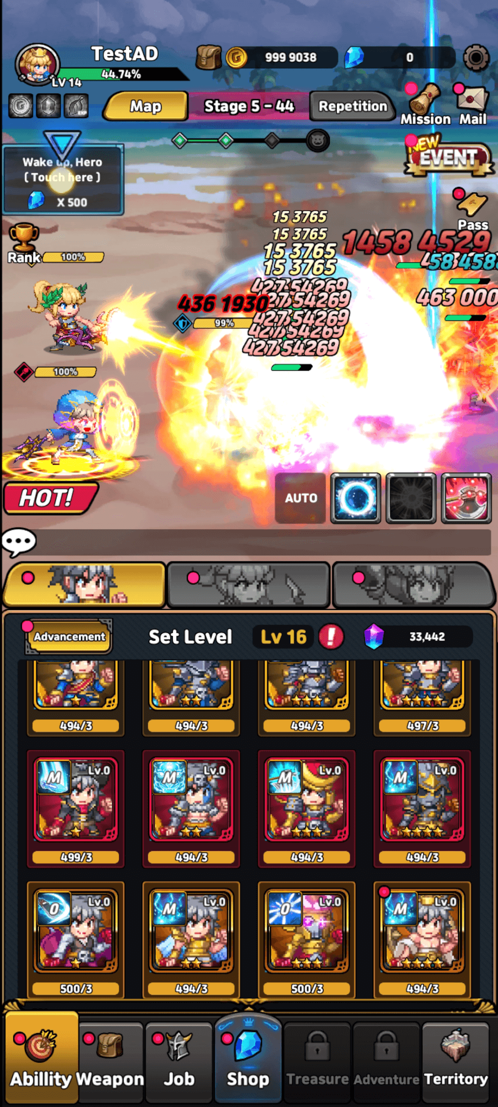 AFK Angel Knights gameplay screenshot 5
