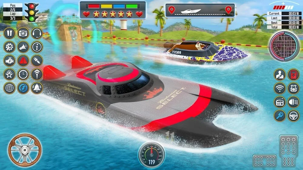 Screenshot Speed Boat Racing 7