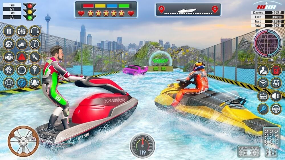 Screenshot Speed Boat Racing 4