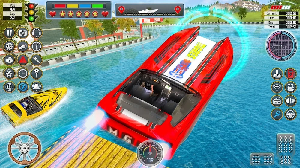 Screenshot Speed Boat Racing 5