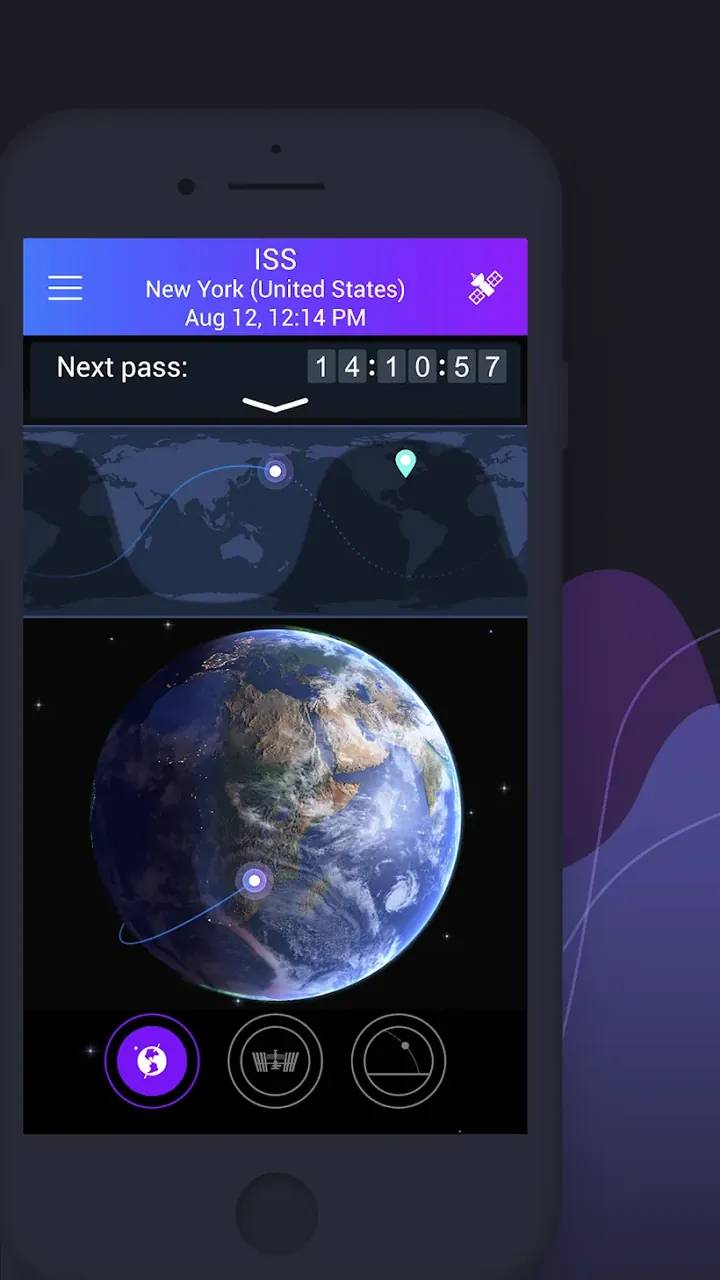 Satellite Tracker by Star Walk preview screenshot 3