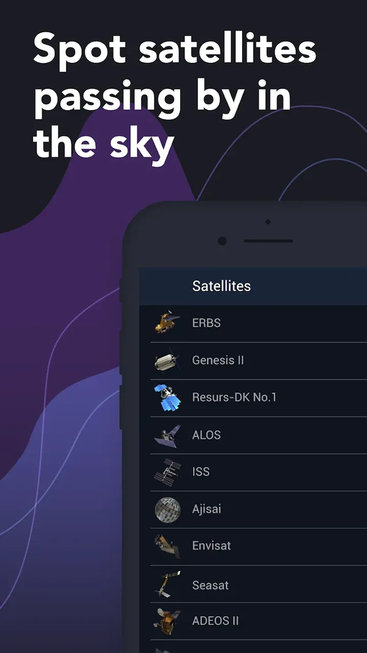 Satellite Tracker by Star Walk preview screenshot 2