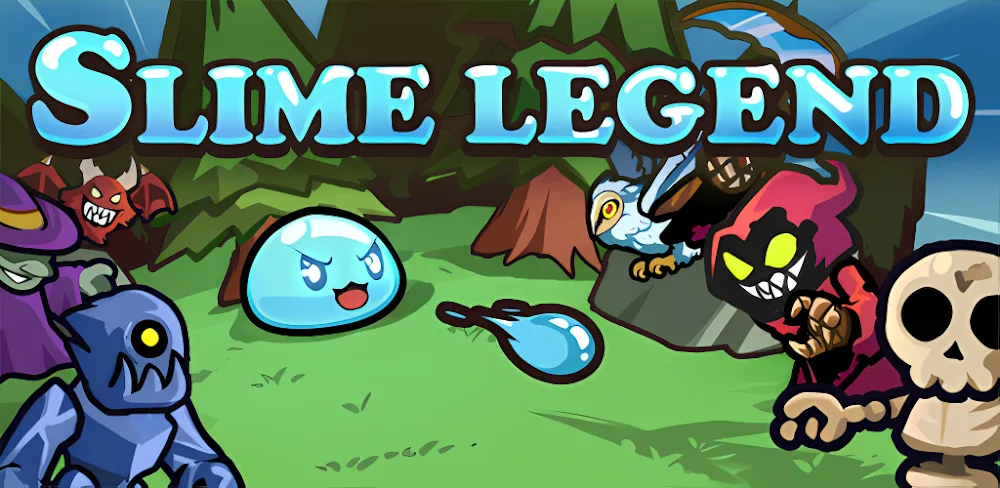 Slime Legends captura de tela 1