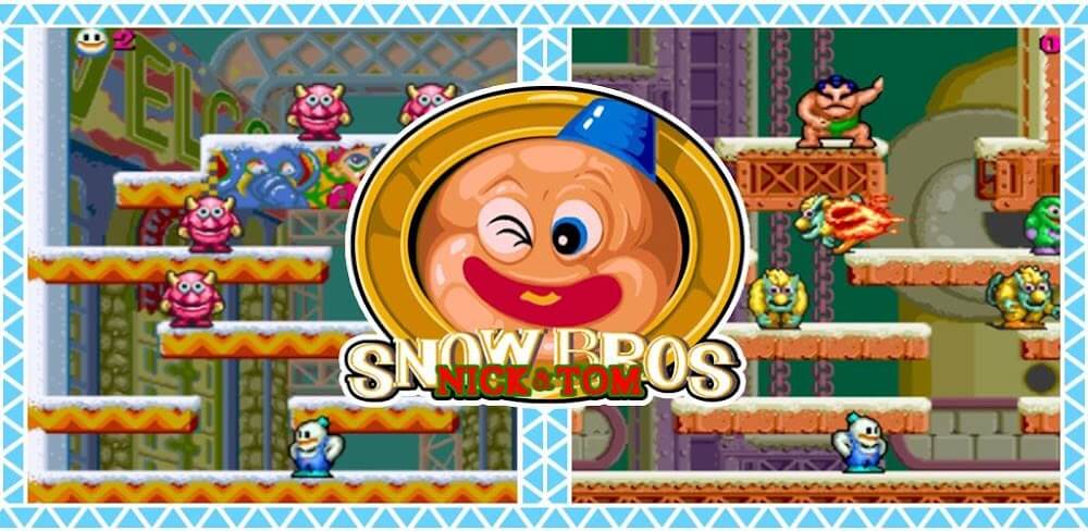 SNOW BROS. classic gameplay preview 1