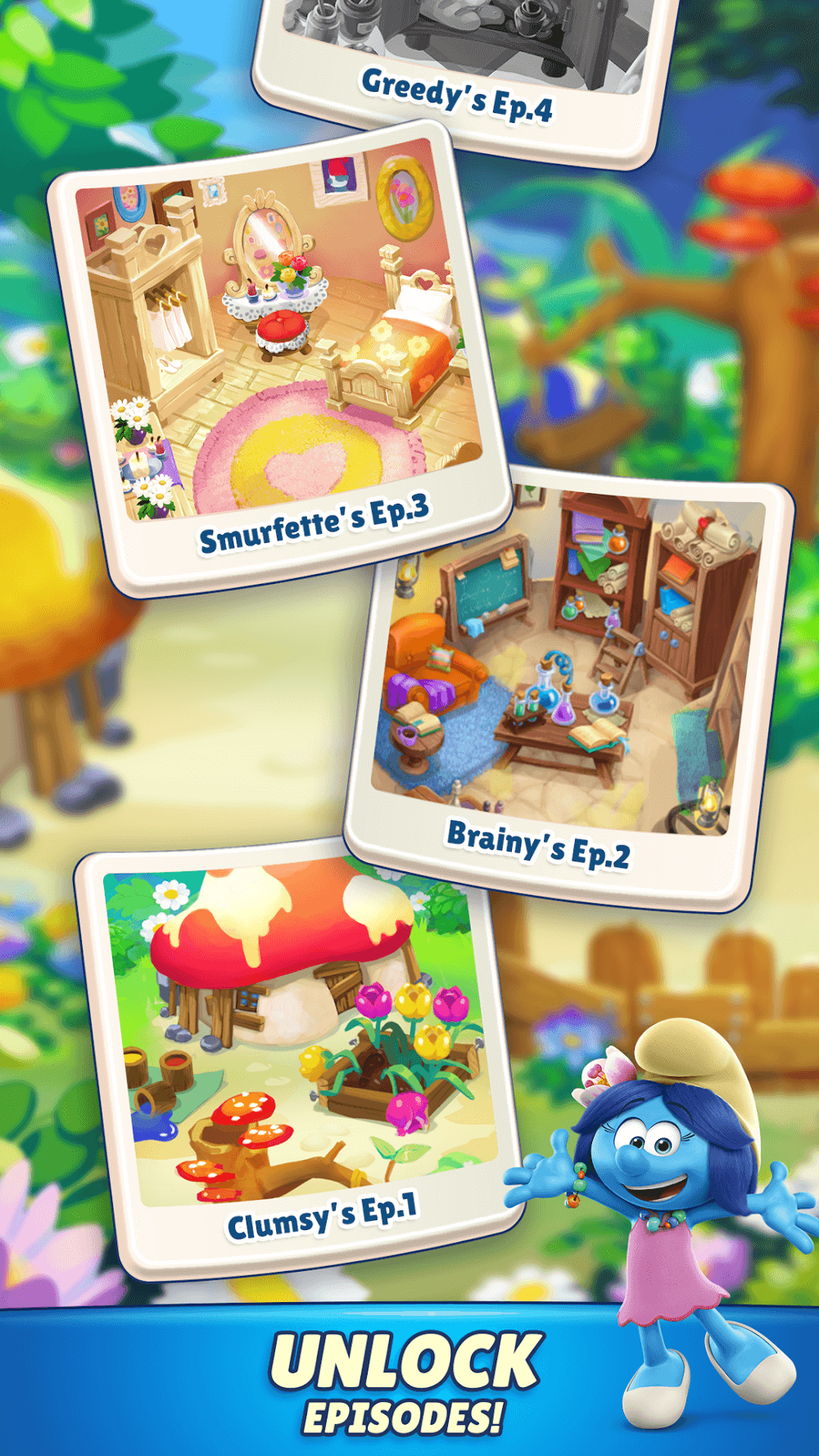 Smurfs Magic Match screenshot 3