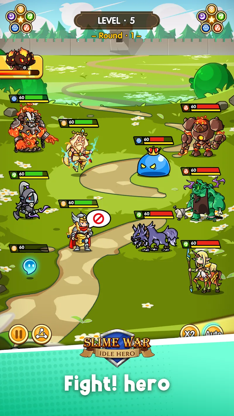 Slime War: Idle Hero - Screenshot 3