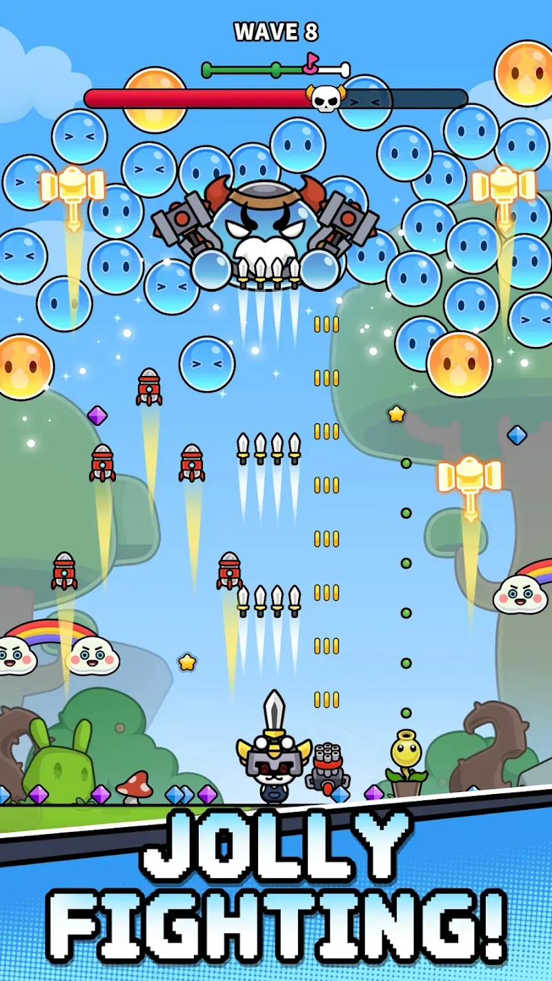 Captura de pantalla 2 de Slime Clash: Roguelike Shooting